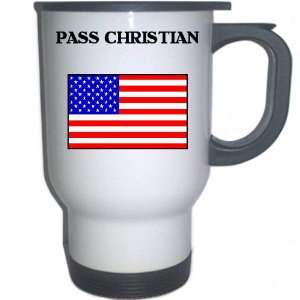  US Flag   Pass Christian, Mississippi (MS) White Stainless 