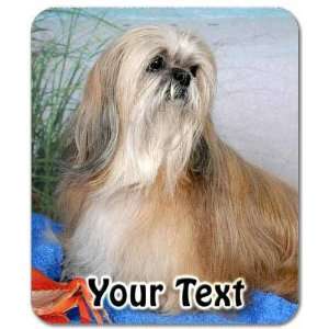  Lhasa Apso Personalized Mouse Pad Electronics