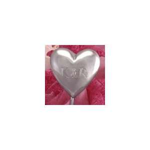  Wedding Valentine Personalized Heart Pick 