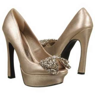 Womens Night Moves by Allure April Light Gold Shoes 