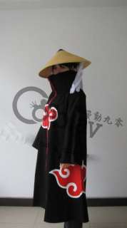 Naruto AKATSUKI Cosplay Pein Itachi tobi Kostüm Mantel  