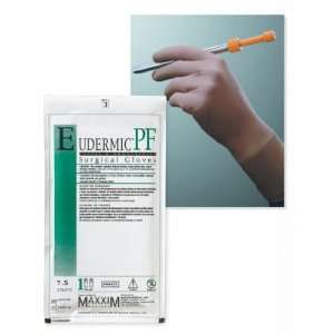  Medline Eudermic PF Latex Surgical Gloves   Size 75   Qty 