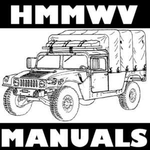 HUMVEE HMMWV M998 Technical Maintenance Manuals on CD  