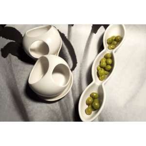  Party Condiment and Olive Dish Set