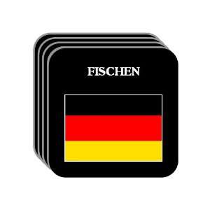 Germany   FISCHEN Set of 4 Mini Mousepad Coasters