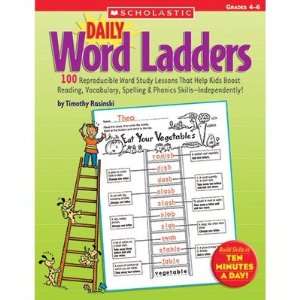  Scholastic SC 0439773458 Daily Word Ladders Gr 4 6 Toys & Games