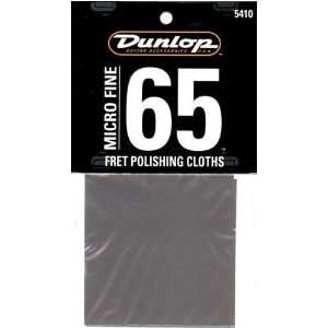  Dunlop Formula 65 Micro Fine Fret Cloth   2 pk Musical 