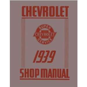  1939 CHEVROLET CAR TRUCK Shop Service Repair Manual 