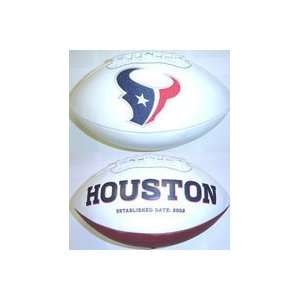  Houston Texans Embroidered Signature Series Football 