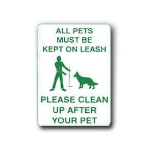  Metal Sign 12x18 Dog / Pet / Waste / Leash Pet 