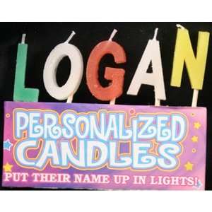  Logan Named Candle Toys & Games
