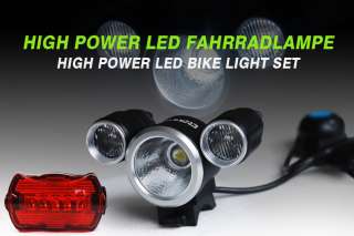 LED Fahrradlampe Bike Light 16W 1400 Lumen Super hell  