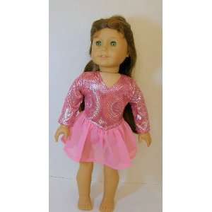  American Girl Doll Clothes Pink Skate Outfit: Toys & Games
