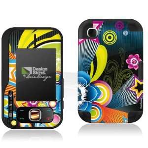  Design Skins for Nokia 6760 Slide   70ies Flower Design 