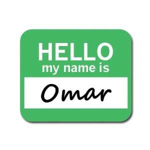  Omar Hello My Name Is Mousepad Mouse Pad