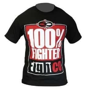  FightCo 100% Fighter MMA T Shirt