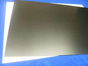 Self Adhesive pvc Sintra Plastic Board Black 24x36 (10)  