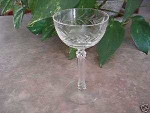 FOSTORIA HOLLY LIQUOR COCKTAIL GLASS  