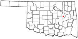   united states state oklahoma county okmulgee area total 12 8 sq mi 33