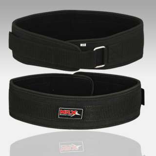 neoprene weight lifting back support belt black lxl item mrx