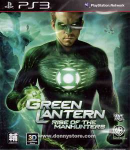 GREEN LANTERN RISE OF THE MANHUNTERS PS3 NEW GAME  