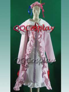 Touhou Project Patchouli Knowledge Costume Cosplay  