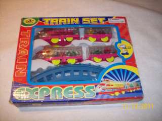 Toy train set for GIRLS 3+ plastic Express play set battery operated 