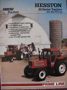 Hesston 1180 1380 1580 1880 Tractor Brochure  
