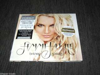 Britney Spears   Femme Fatale KOREA CD *NEW +PHOTO CARD  