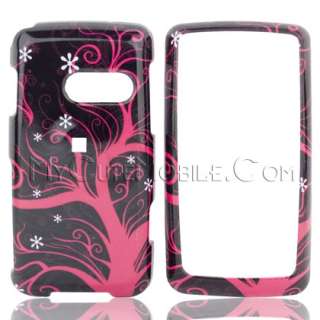 Sprint LG Rumor Touch Case   Midnight Tree Faceplate Cover 