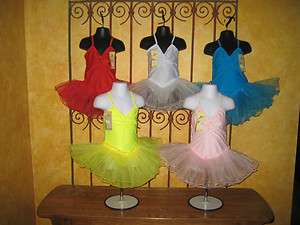 NEW Girls Toddler Leotard Tutu Ballet Dress Costume Dress Up Beautiful 