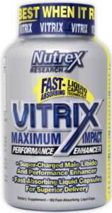 Vitrix 90 Liqui Caps Nutrex, Testosterone Stimulator  