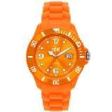 Ice Watch Unisex Armbanduhr Medium Big Sili Forever orange SI.OE.U.S 