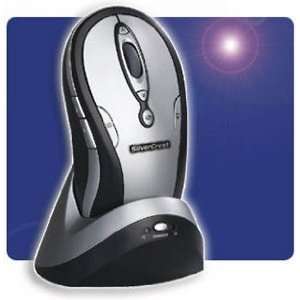 SilverCrest kabellose Maus mit Ladeschale USB Mouse  