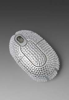 JUICY COUTURE Blinged Out Wireless Mouse in Silver at Revolve Clothing 