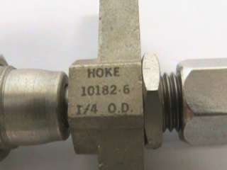 Hoke 10182 6 SSLA HT 02 390 Needle Valve SS 6000psi  