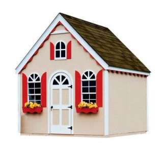 Handy Home Products Hampton Chalet Playhouse 19425 2 at The Home Depot