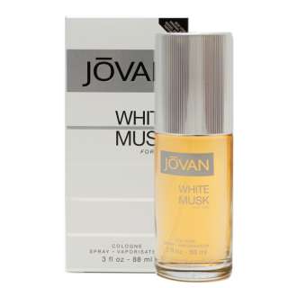 New JOVAN WHITE MUSK for Men COLOGNE SPRAY 3.0 oz  