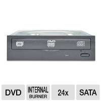 Lite On IHAS124 04 Internal DVD Writer   DVD+R 24X, DVD R 24X, DVD+RW 