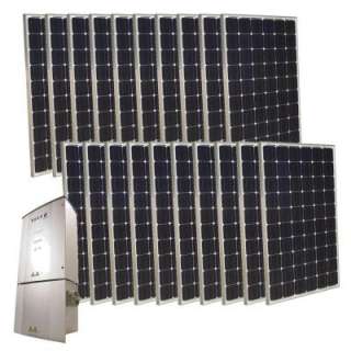   PV Grid Tied Solar Power Kit GS 5000 KIT at The Home Depot