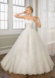 New White/Ivory Wedding Dress Size6 8 10 12 14 16 18++  