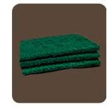 scrub pads use with deglosser to prepare cabinets prior to applying 