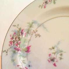 Haviland Apple Blossom Salad Dessert Plate Porcelain  