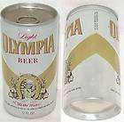   TEST CAN OLYMPIA BREWING CO. LIGHT BEER WASHINGTON VICTORY DESIGN