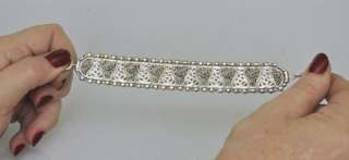 Magnificent New LOIS HILL Sterling Silver Classic Bazuban Bracelet 