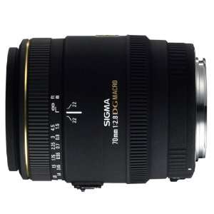 Sigma 70mm F2,8 EX DG Makro Objektiv (62mm Filtergewinde) für Sony 
