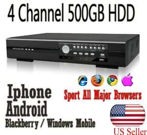Channel CCTV Surveillance Security DVR System 3G/IP with 1TB HDD 