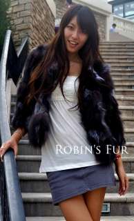 new customized feed silver fox fur womens warm winter coat jacket all 