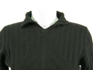 ARMANI COLLECTION Black Turtleneck Sweater Size 4  