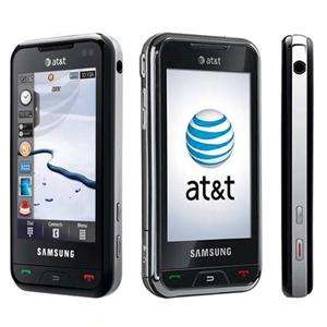 New SAMSUNG A867 Eternity 3G Cell Phone AT&T GPS TOUCH UNLOCKED BLACK 